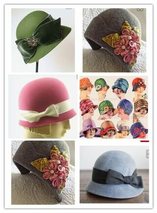 こういった形の帽子やモダンガール風のワンピースなどはどんなとこ Yahoo 知恵袋
