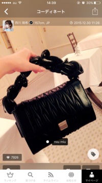 モデルの西川瑞希さん みずきてぃさんの私物のバッグの名前を教え Yahoo 知恵袋