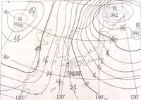 中学理科の地学 等圧線について質問です 画像のように99 Yahoo 知恵袋