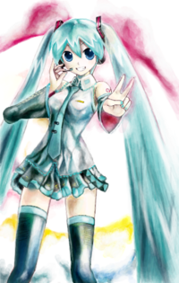 今思えば 初音ミクのイラストは昔のような漫画みたいなイラストが Yahoo 知恵袋