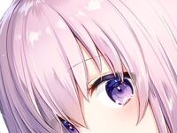 イラストに詳しい方に質問です 画像の目のところで目が髪と Yahoo 知恵袋