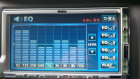 車のナビのイコライザーをこれにしました 重低音に近い音に Yahoo 知恵袋