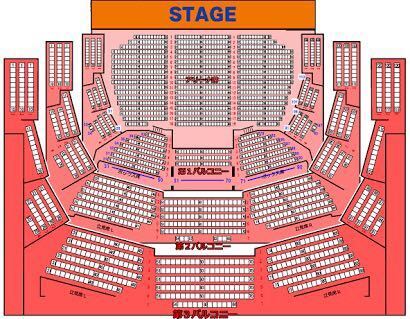 TDCホールの座席について質問です。 - バルコニー席の、サイ