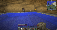 Minecraftの竹modの温泉ユニットを使って温泉を作ろうとしたので Yahoo 知恵袋