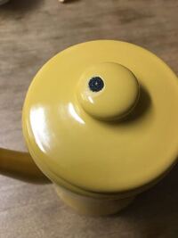 月兎印のホーローのスリムポット 勇気を出して購入して まだ一年たたないの Yahoo 知恵袋