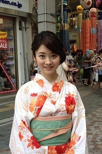 飯田菜奈アナ好きですか 浴衣姿ええなぁ どこの局 Yahoo 知恵袋