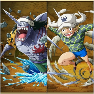 Onepieceノコギリのアーロンvs闘魚の半魚人デリンジャー戦ったらど Yahoo 知恵袋