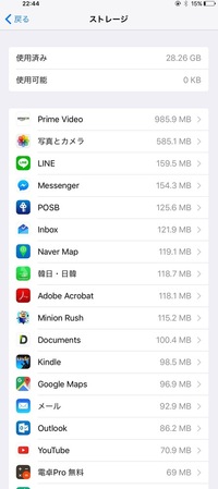 Ipadmini3を使ってます 写真2万枚入ってて 今端末が127 Yahoo 知恵袋