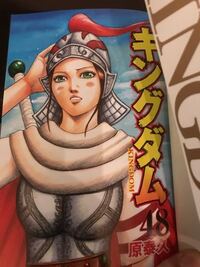 キングダムの48巻表紙の裏に書いてある女は誰ですか？ - きょ