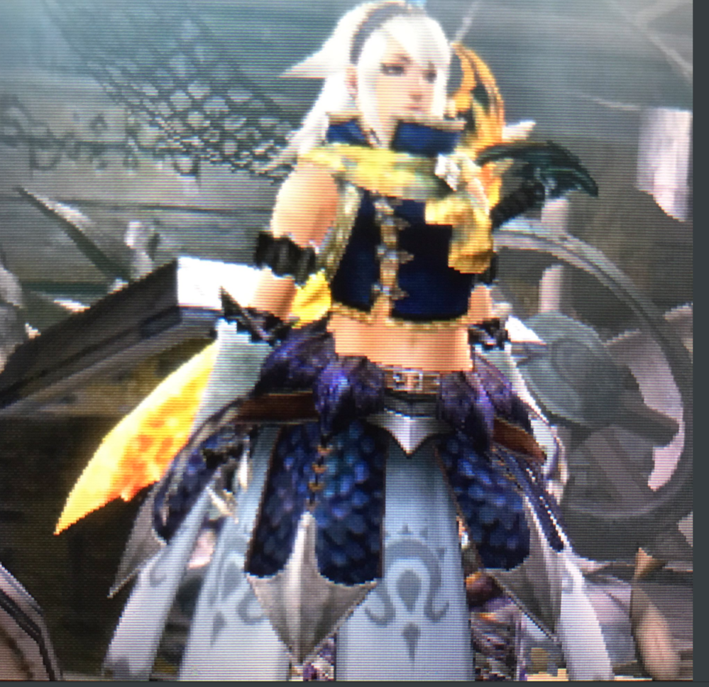 Mhxx 画像の装備の名前を教えてください 見た目装備 モン Yahoo 知恵袋