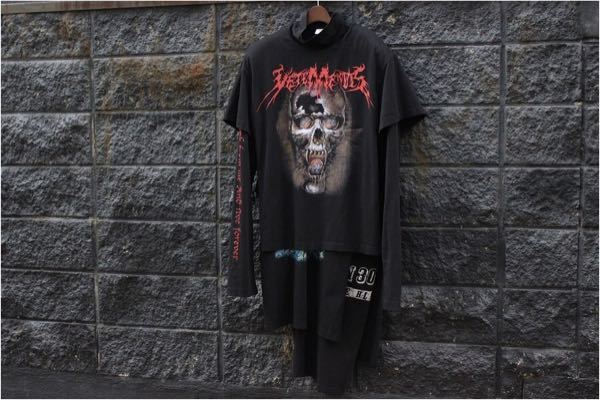 vetementsのこのTシャツの元ネタを教えてください - スカル柄の 