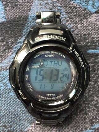 Gshockの液晶中央部が黒くなってきました 使用方法がダメだった Yahoo 知恵袋