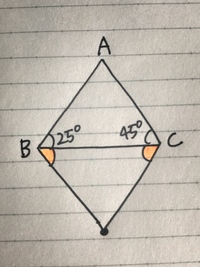 三角形 四角形の角度の求め方について教えていただきたいです Yahoo 知恵袋