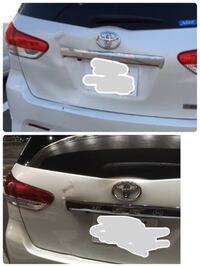 車の凹み修理で 自分で内側から叩き出したのですが 素人ならまぁ Yahoo 知恵袋