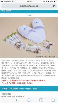 ディズニーセレブレーションホテルのアメニティーに 化粧品セ Yahoo 知恵袋