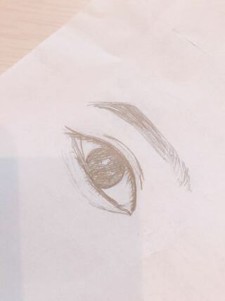 私は絵の勉強をしていて 人の目を書くという課題でした それで友 Yahoo 知恵袋