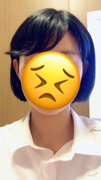 勢いで後ろ髪を自分で切ってしまいました 髪の毛を切ったあと友人に 大丈夫 Yahoo 知恵袋