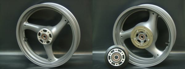 GSX-R750用前後ホイールセット　gsx1100s gsx750s CB流用 GSX-R750用前後ホイールセットgsx1100s gsx750s CB流用