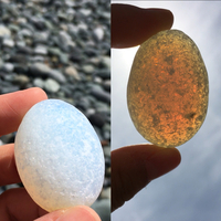 小田原の海岸で不思議で綺麗な石を拾いました 周りはキラキラとし Yahoo 知恵袋