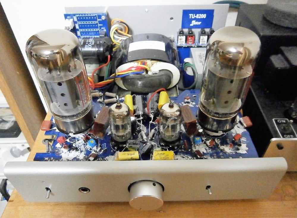 エレキットのTU-8200と言う糞アンプキット！買ったからには - Yahoo