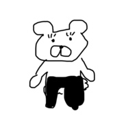 顔が黄色で周りが青いキャラクターって何ですか ねずみかクマっぽいキャラクターな Yahoo 知恵袋