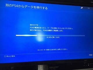 先日ps4を買って データ移行を試みたのですがデータ転送の時にあるパ Yahoo 知恵袋