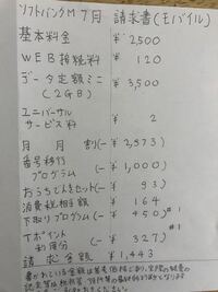 ワイモバイルとソフトバンクではどっちが安いですか 写真の明細は通話 Yahoo 知恵袋