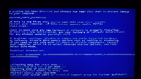 Windows 7ブルースクリーンエラーの原因と直す方法