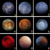 1番左下の7番の赤い惑星 の名前 分かる方教えてください 4番 Yahoo 知恵袋