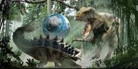 ジュラシックワールドの最後について 最後ティラノサウルスとラプトルがインド Yahoo 知恵袋