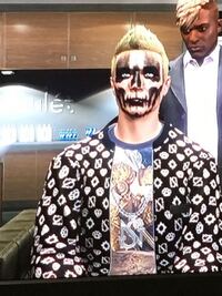 Gta５のフェイスペイントについて質問です 恐らく結構前にハロウィンアッ Yahoo 知恵袋