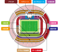 豊田スタジアムでの名古屋グランパスのホームの自由席は南側か北 Yahoo 知恵袋