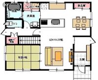 ネットで見つけた間取りですが このような横並びキッチンの間取りに憧れます 教えて 住まいの先生 Yahoo 不動産