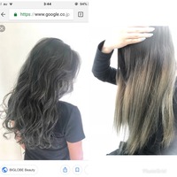 紫シャンプーについて 先日 画像のようなグラデーション Yahoo 知恵袋