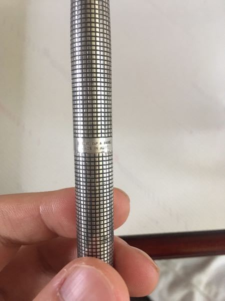 万年筆Parker75のスターリングシルバーを祖父の形見分けでもらいまし