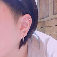 ピアスのバランス悪いです どこをどう開け直せば良いでしょうか 自 Yahoo 知恵袋