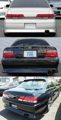 順番にテールの形状を教えて!!JZX100のマークII』 トヨタ 順番にテールの形状を教えて!!JZX100のマークII』 トヨタ