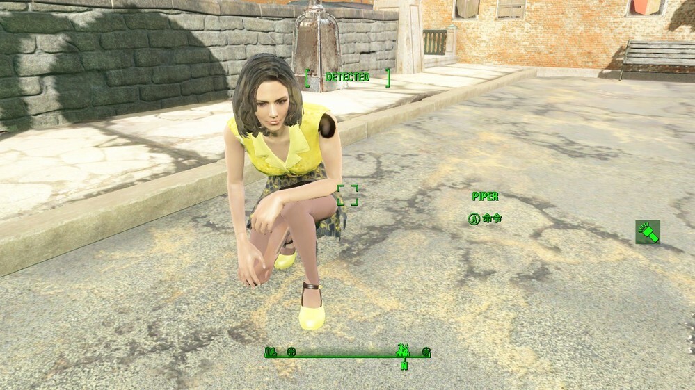 Fallout4にmodを入れ キャラに肌の露出が多い服を着せ Yahoo 知恵袋