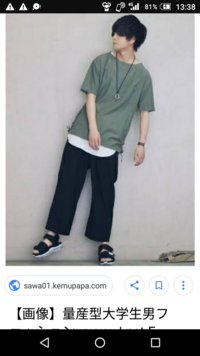 メンズファッションで トップスの間からシャツがはみ出てるコーデ Yahoo 知恵袋