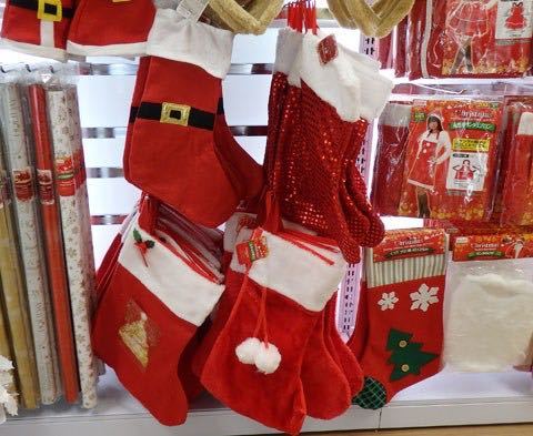 保育園でクリスマスブーツの提出があります。 - 大きさ30セン