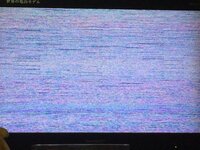 部屋のテレビ画面がずっと砂嵐 ブロックノイズ のような状態でテレビ Yahoo 知恵袋