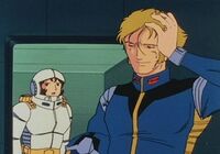 ファーストガンダムのアニメにスレッカーとミライさんがキスしたシ Yahoo 知恵袋