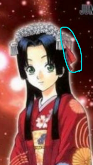 銀魂のそよ姫についてです 画像 の水色で囲った頭飾りの名称はなんで Yahoo 知恵袋