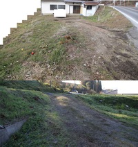 道路より低い土地にある家を購入しました 上の写真に写っている部分がほぼ自宅の敷地 教えて 住まいの先生 Yahoo 不動産