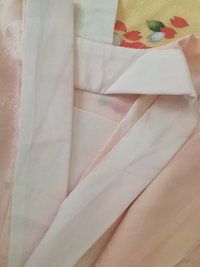 着物に詳しい方 教えて下さい こちらは 振袖の長襦袢ですが 自分で半襟を Yahoo 知恵袋