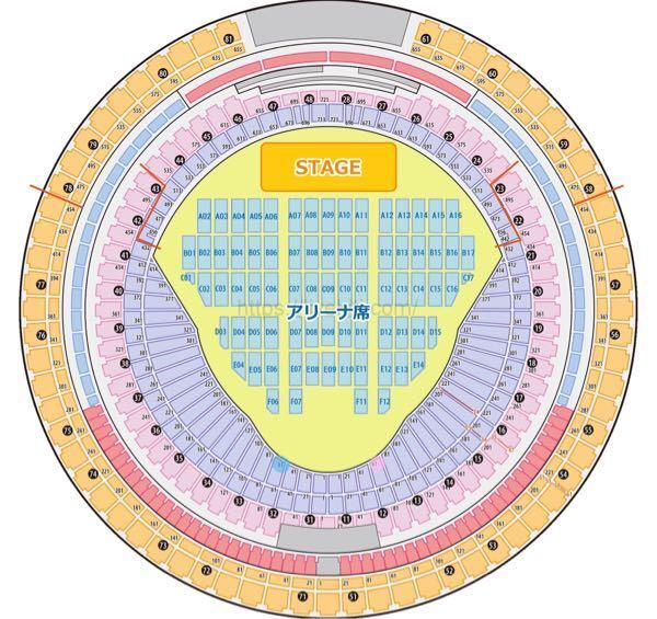 名古屋ドームEXILE - 1ゲート15通路1塁側R1列167... - Yahoo!知恵袋