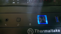 初めて自作pcを立ち上げたところ 画像のように Hddledが赤く点滅している Yahoo 知恵袋