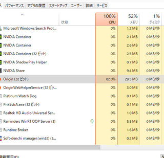 Originを起動するとcpuの負荷が１００ になるのはなぜ Yahoo 知恵袋