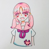 代理キャラ的なものを描きました アドバイスください あと もう Yahoo 知恵袋