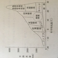 バイオームについてよくこの図を見ますが 平均気温 10度以下で Yahoo 知恵袋